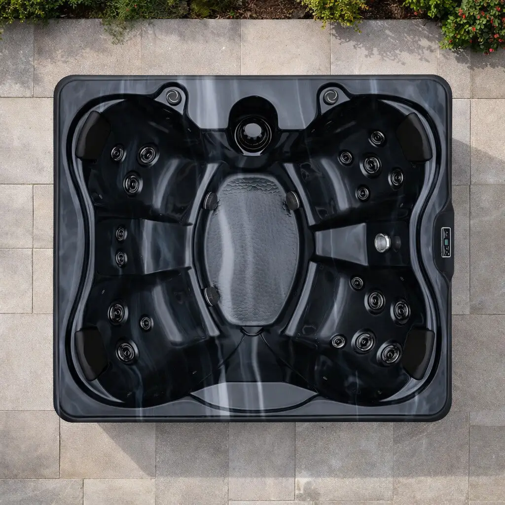 2000 Series Hot Tub – heat-pump-ready 4-seat hot tub