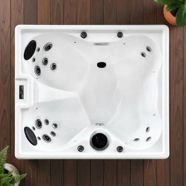 Pure Bliss Hot Tub – 4-seat hot tub with 18 jets and built-in waterfall