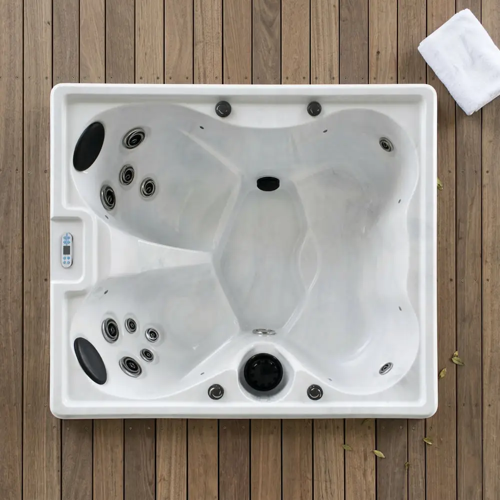 Bliss Hot Tub – compact 4-seat plug & play hot tub with 11 jets