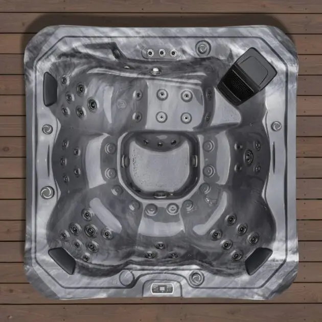 Vortex Hot Tub – 6-seat hot tub with lounger and 44 jets